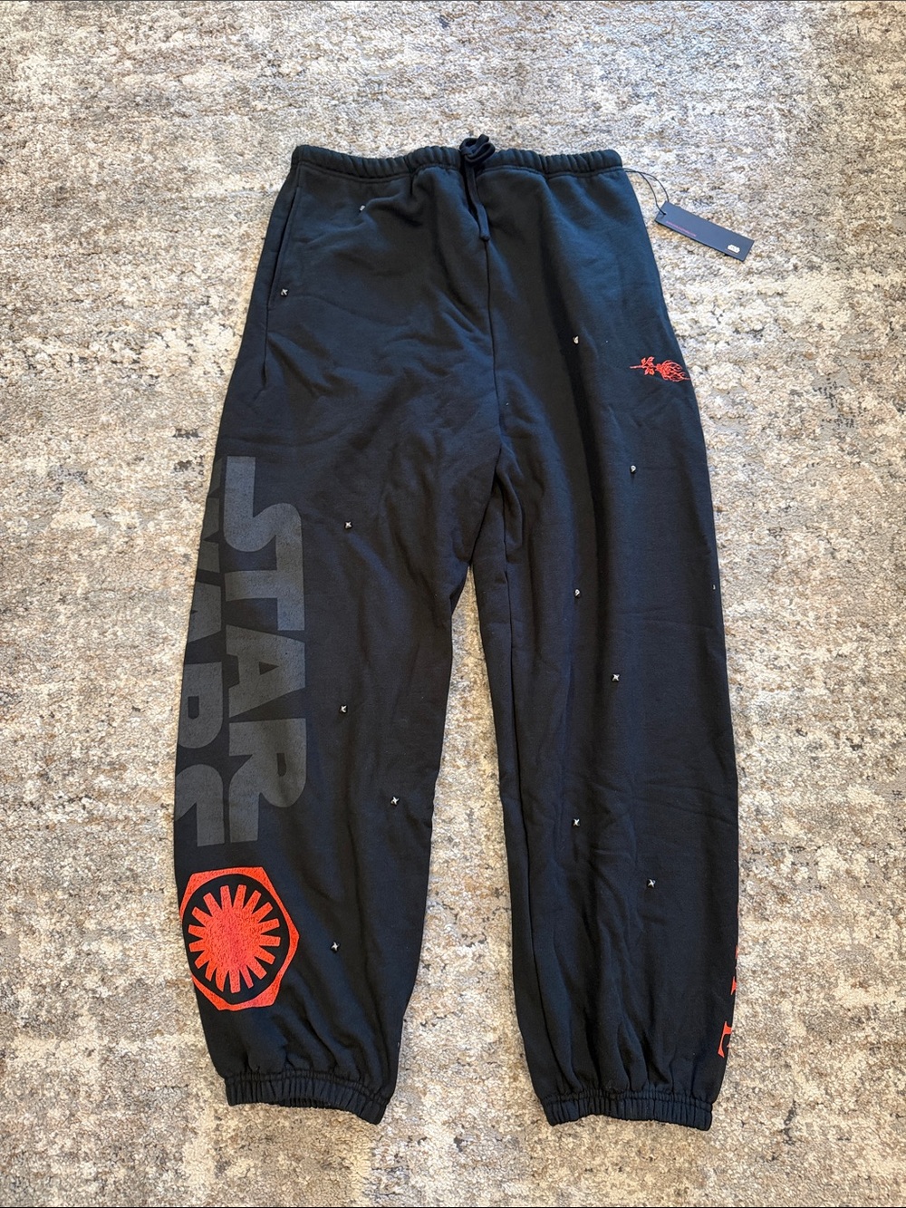 Star Wars Black Joggers with Red Accents